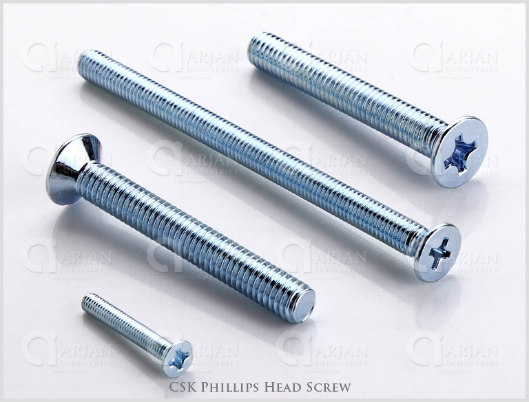 CSK Phillips Head Screws