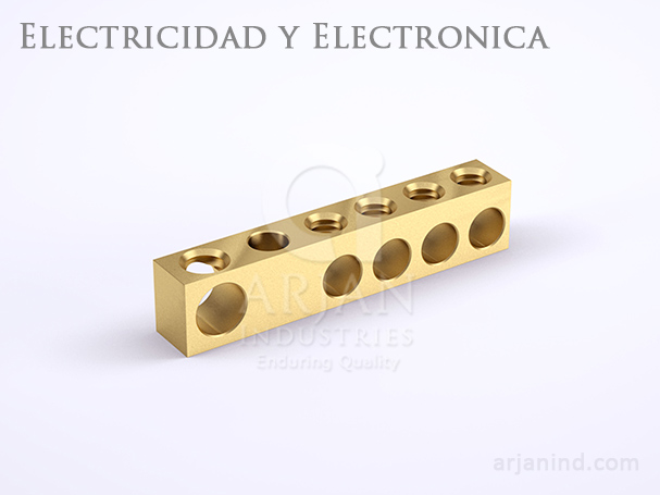 Electricidad y Electronica, messing Kontaktabstand, svorkovnice mosaz